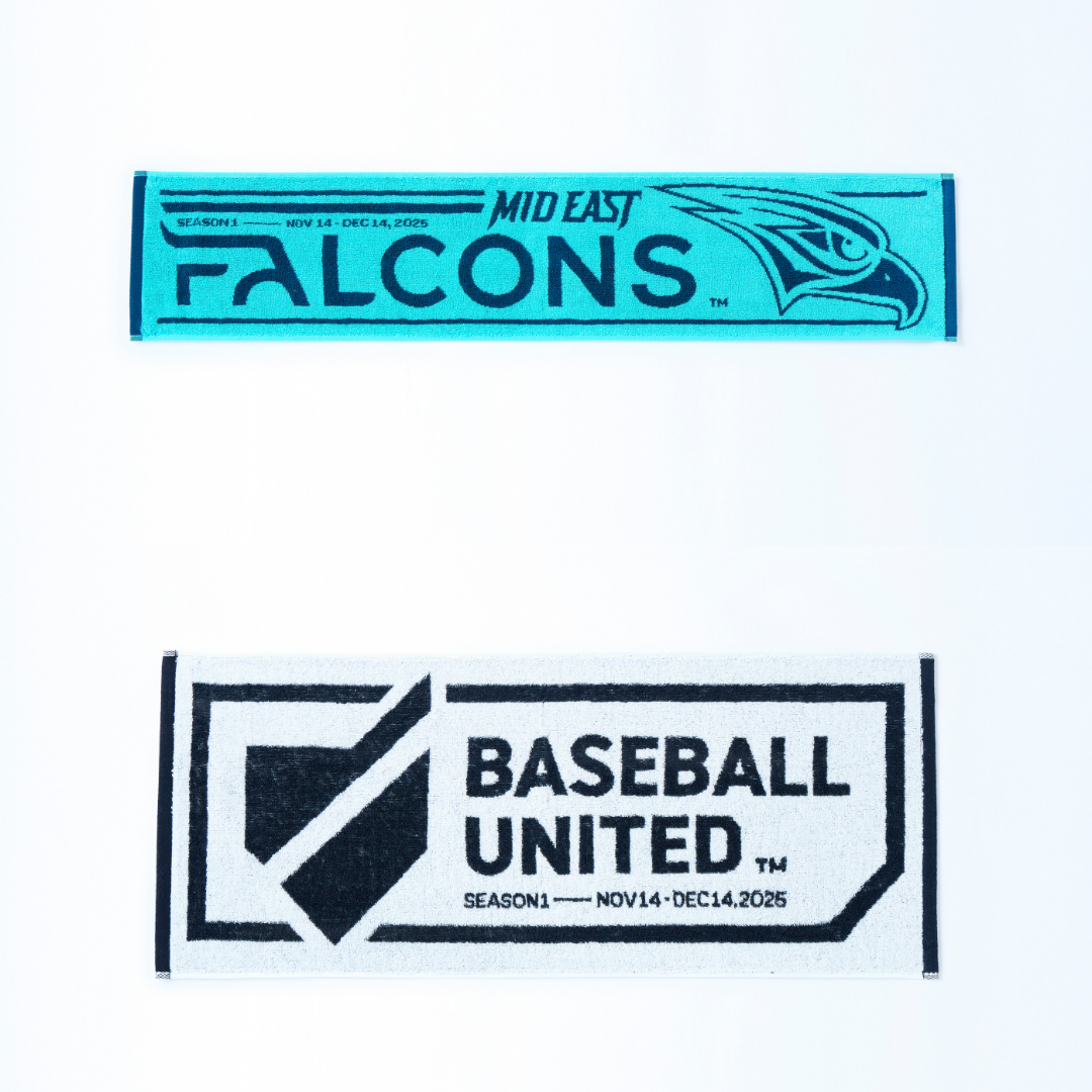 【数量限定】Mid East Falcons × League Official Towel｜日本人選手応援 2枚セット